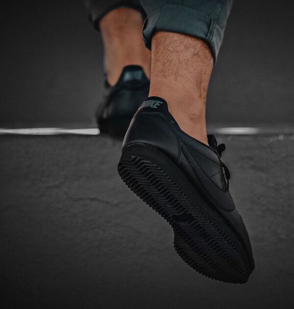 First Copy Nike Cortez New Black | Classic Retro Sneakers - Image 6