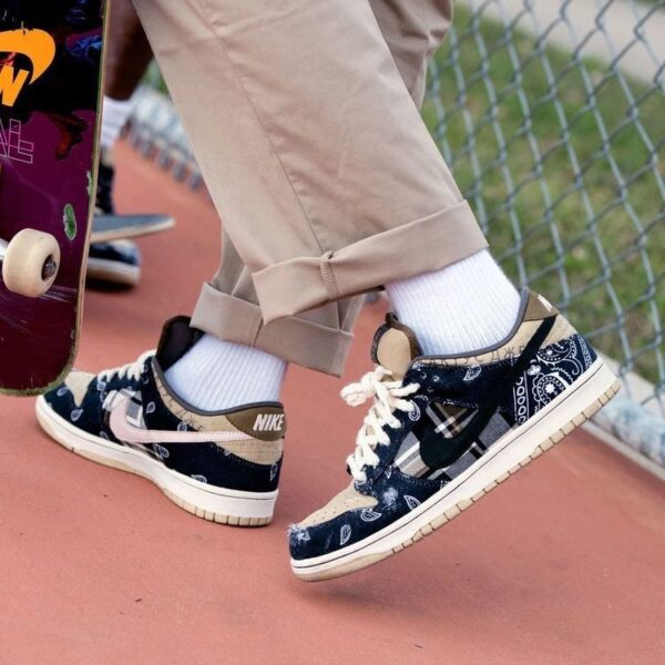 First Copy Nike Jordan SB Dunk x Travis Scott “Cactus Jack” | Premium Quality - Image 6