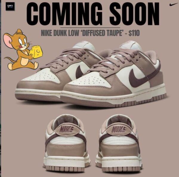 First Copy Nike SB Dunk Diffused Taupe – Premium Imported Skate Sneakers - Image 8