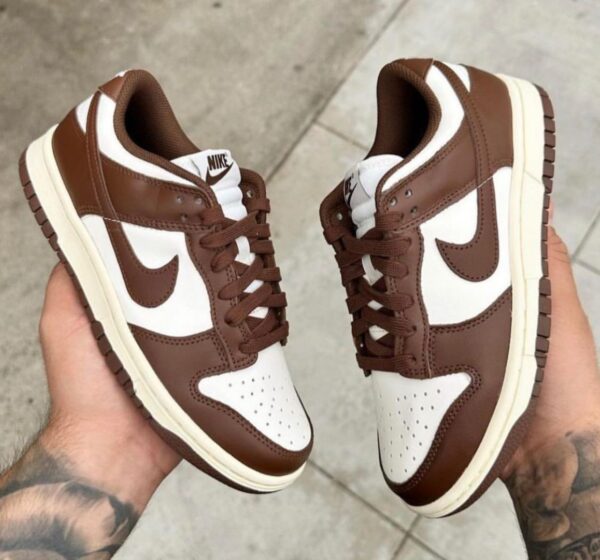 First Copy Nike SB Dunk Low "Cacao Brown" – Premium Replica Sneakers - Image 2