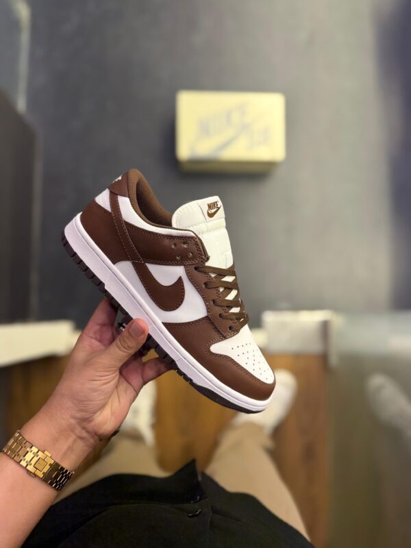 First Copy Nike SB Dunk Low "Cacao Brown" – Premium Replica Sneakers - Image 4