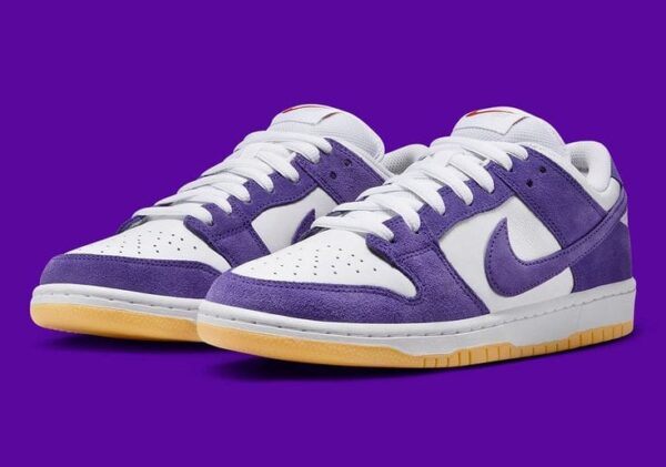 First Copy Nike SB Dunk Low “Purple Suede” – Premium Skate Sneakers for Women - Image 4
