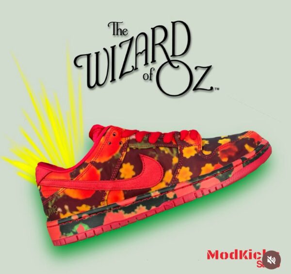 First Copy Nike SB Dunk Low Wizard of Oz – Premium Imported Skate Sneakers - Image 3
