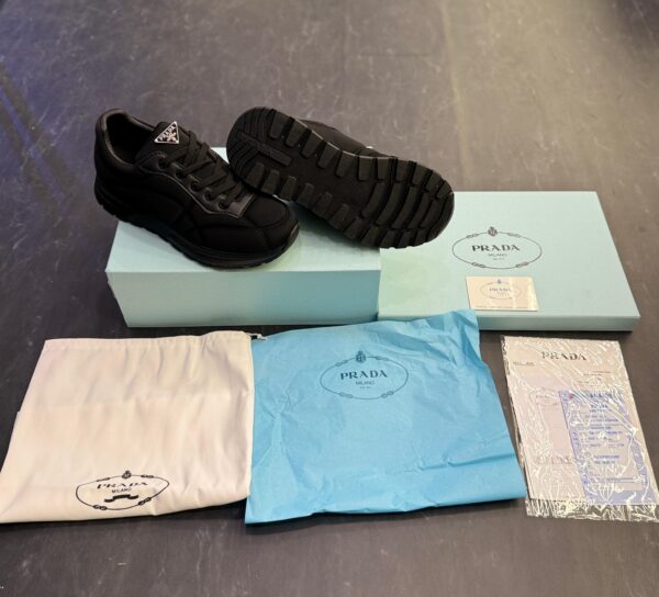 First Copy Prada Milan Sneakers | Premium Luxury Designer Shoes - Image 5