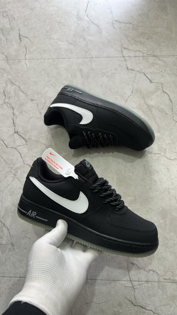 Nike Air Force 1 Shadow Black – Original Stylish Sneakers for Men & Women - Image 2