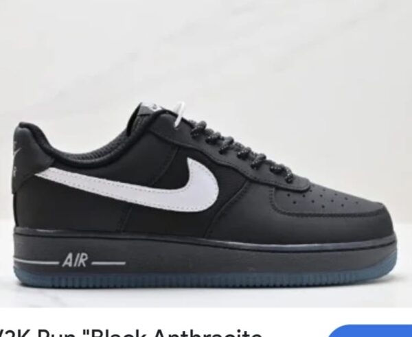 Nike Air Force 1 Shadow Black – Original Stylish Sneakers for Men & Women - Image 3