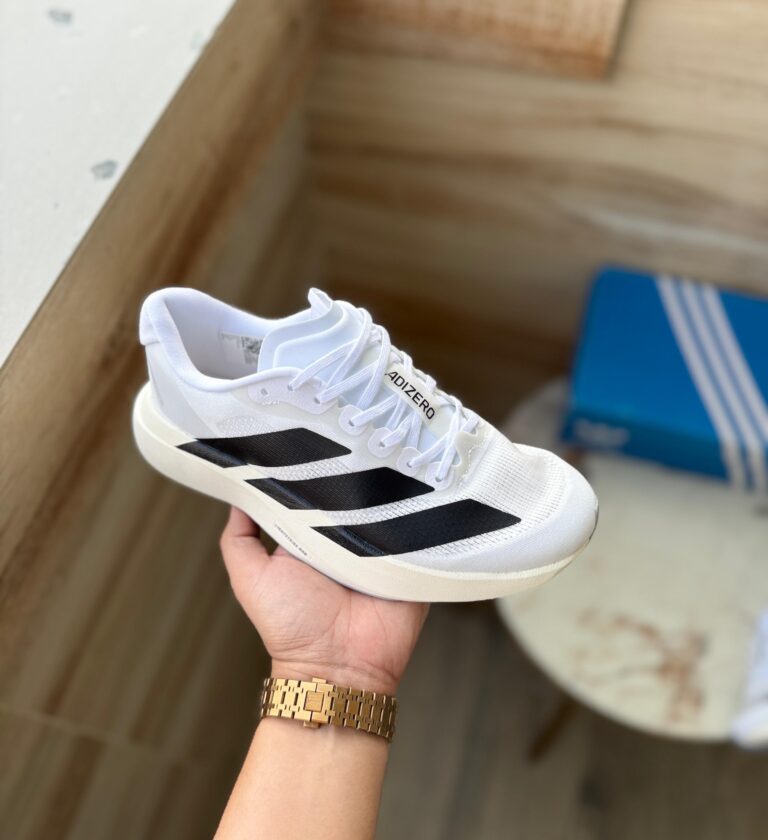 First Copy Adidas Adizero Evo SL White Black (2)