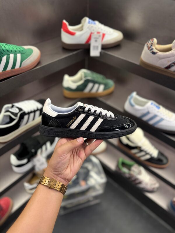 First Copy Adidas Originals Handball Spezial Patent Black - Image 2