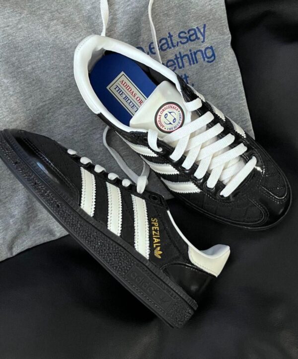 First Copy Adidas Originals Handball Spezial Patent Black - Image 6