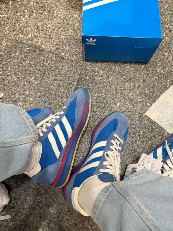 First Copy Adidas Originals SL 72 Blue – Retro Classic Sneakers - Image 5