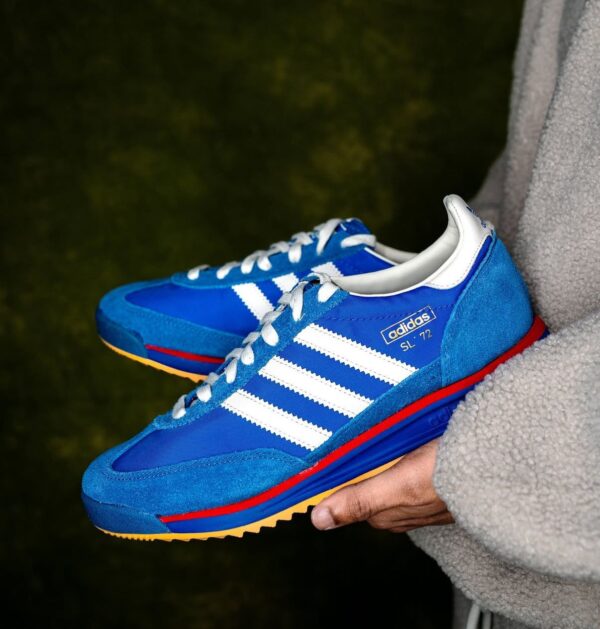 First Copy Adidas Originals SL 72 Blue – Retro Classic Sneakers - Image 4