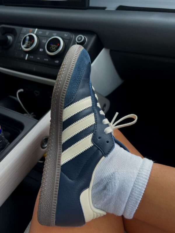 First Copy Adidas Originals Samba Navy - Image 2