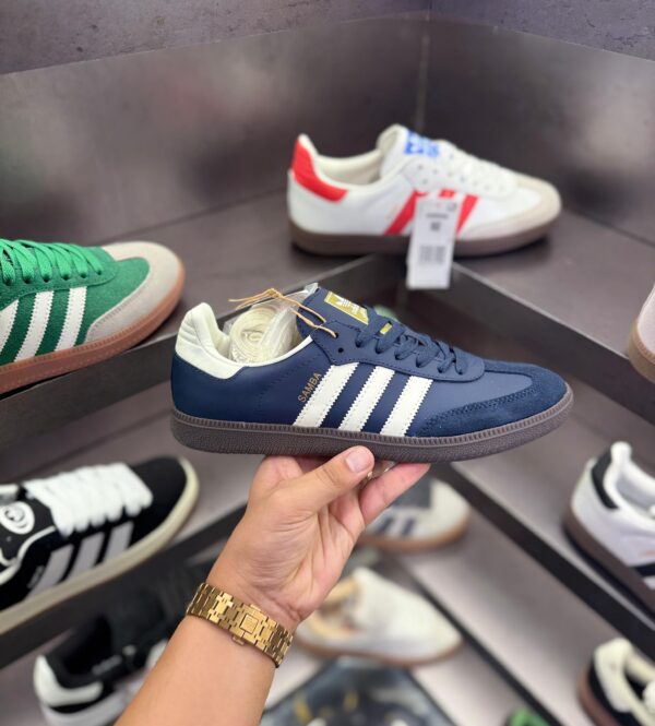 First Copy Adidas Originals Samba Navy - Image 4