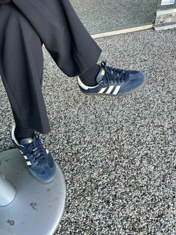 First Copy Adidas Originals Samba Navy - Image 5