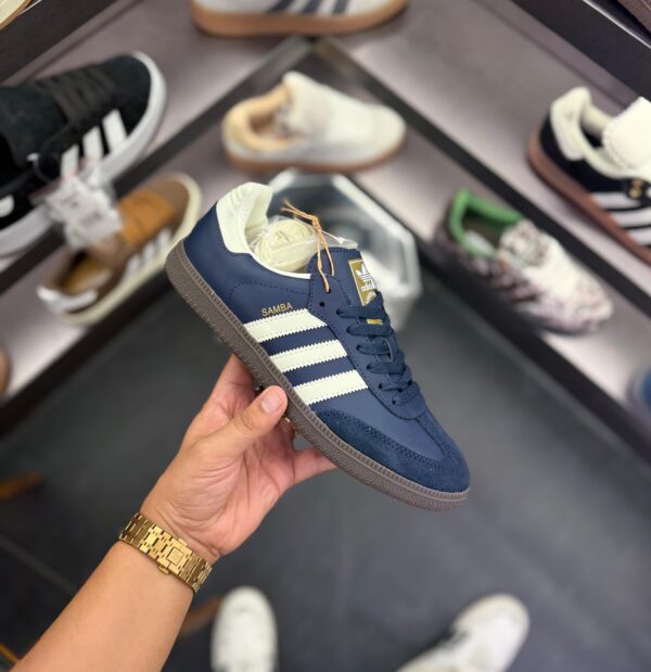 First Copy Adidas Originals Samba Navy - Image 6