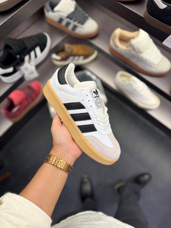 First Copy Adidas Originals Samba White XLG – Classic Retro Sneaker - Image 7