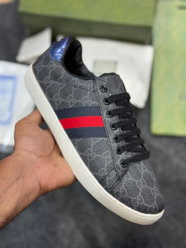 First Copy Gucci ACE Sneakers – Premium Luxury Streetwear Inspired Casual Shoes - Image 9