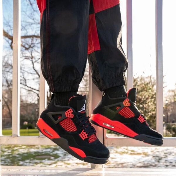 First Copy Nike Air Jordan Retro 4 "4Clr" for Men - Image 4