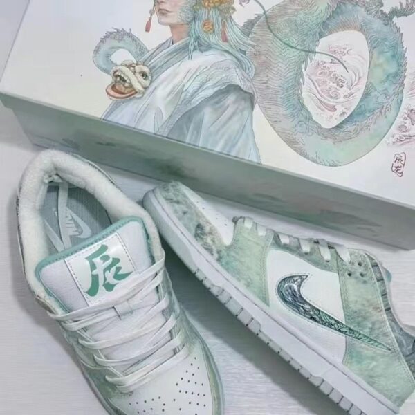 First Copy Nike SB Dunk Chinese Dragon New Year Puppet 2025 - Image 6