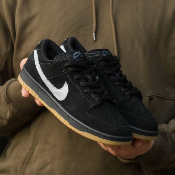 First Copy Nike SB Dunk Low Fog Black Gum - Image 8