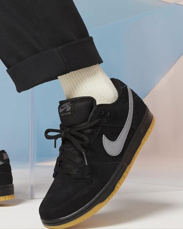 First Copy Nike SB Dunk Low Fog Black Gum - Image 7