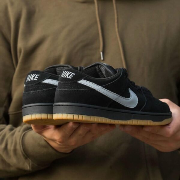 First Copy Nike SB Dunk Low Fog Black Gum - Image 6