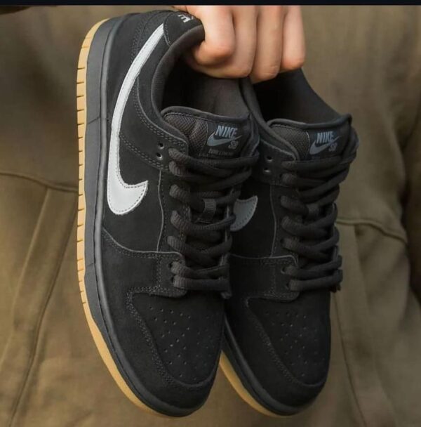 First Copy Nike SB Dunk Low Fog Black Gum - Image 3