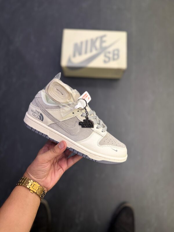 First Copy Nike SB Dunk North Face OG Grey 2025 - Image 2