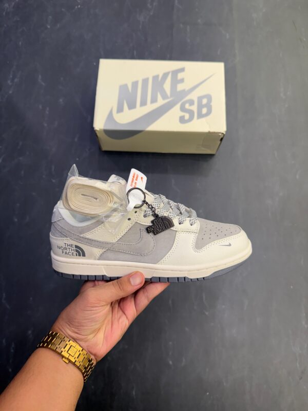 First Copy Nike SB Dunk North Face OG Grey 2025