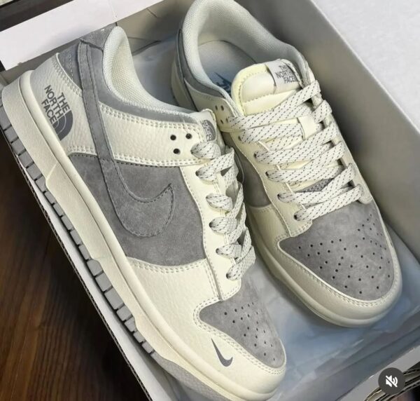 First Copy Nike SB Dunk North Face OG Grey 2025 - Image 3