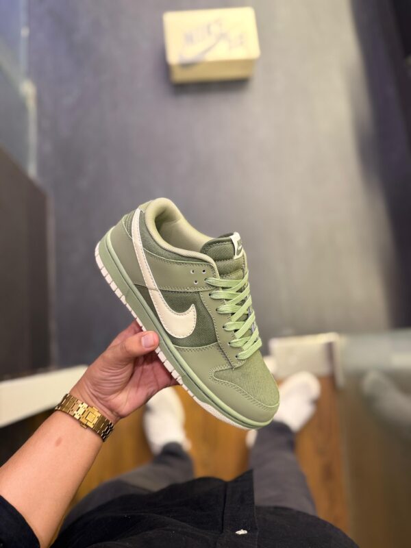 First Copy Nike SB Dunk Oil Aura Green – Premium Skate Sneakers - Image 3
