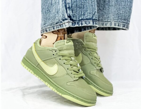 First Copy Nike SB Dunk Oil Aura Green – Premium Skate Sneakers - Image 7