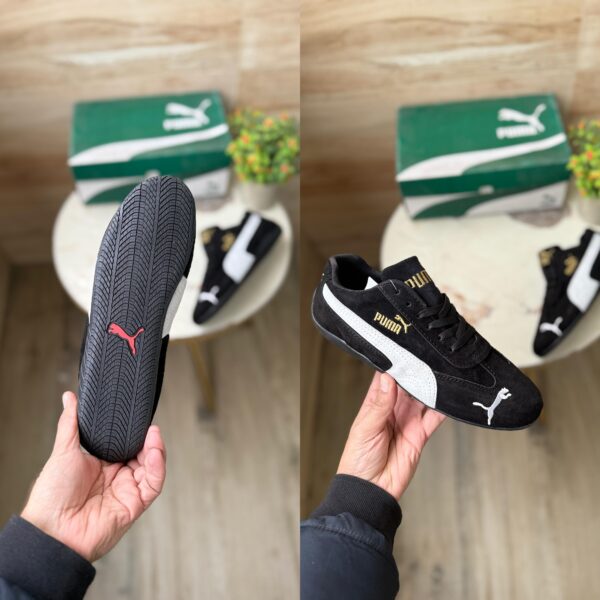 First Copy Puma Speed Cat Black – Premium Motorsport-Inspired Sneakers - Image 3