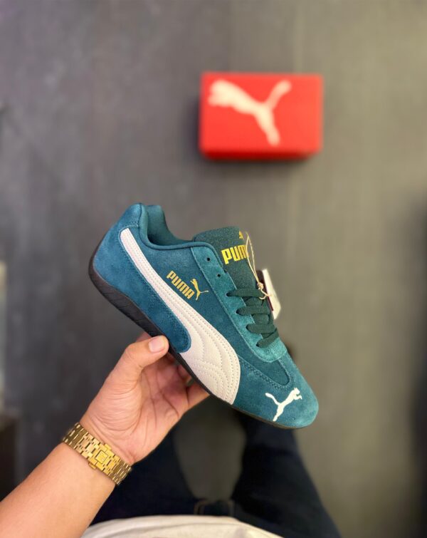 First Copy Puma Speed Cat Dark Green - Image 4