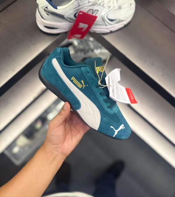 First Copy Puma Speed Cat Dark Green - Image 7