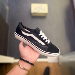 First Copy Vans Old Skool Black White – Premium Imported Skate Sneakers