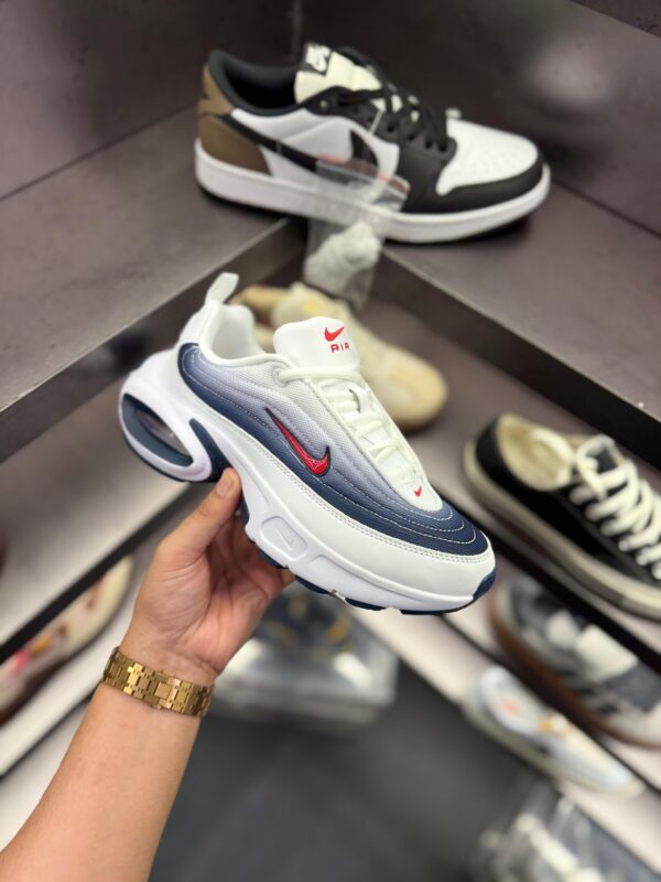 First Copy Nike Air Max Portal Trainers – White, Blue & Red - Image 8