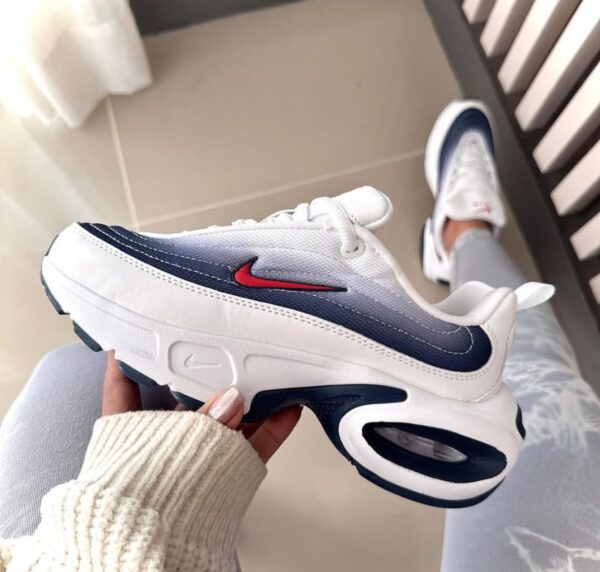 First Copy Nike Air Max Portal Trainers – White, Blue & Red - Image 7