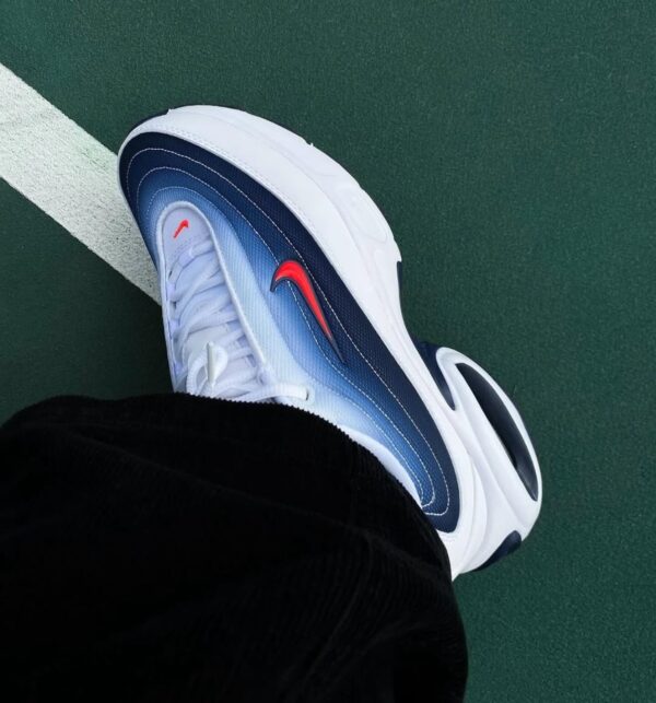 First Copy Nike Air Max Portal Trainers – White, Blue & Red - Image 6