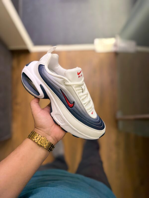 First Copy Nike Air Max Portal Trainers – White, Blue & Red - Image 4