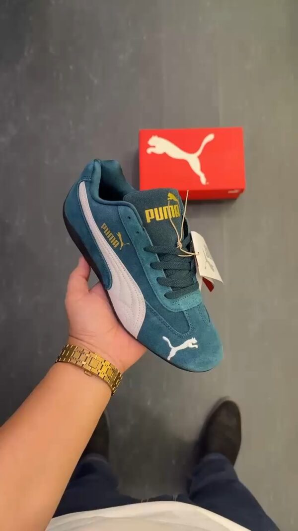 First Copy Puma Speed Cat Dark Green - Image 6