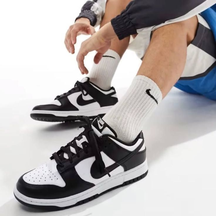 FIRST COPY Nike SB Dunk low Panda Black - Image 2