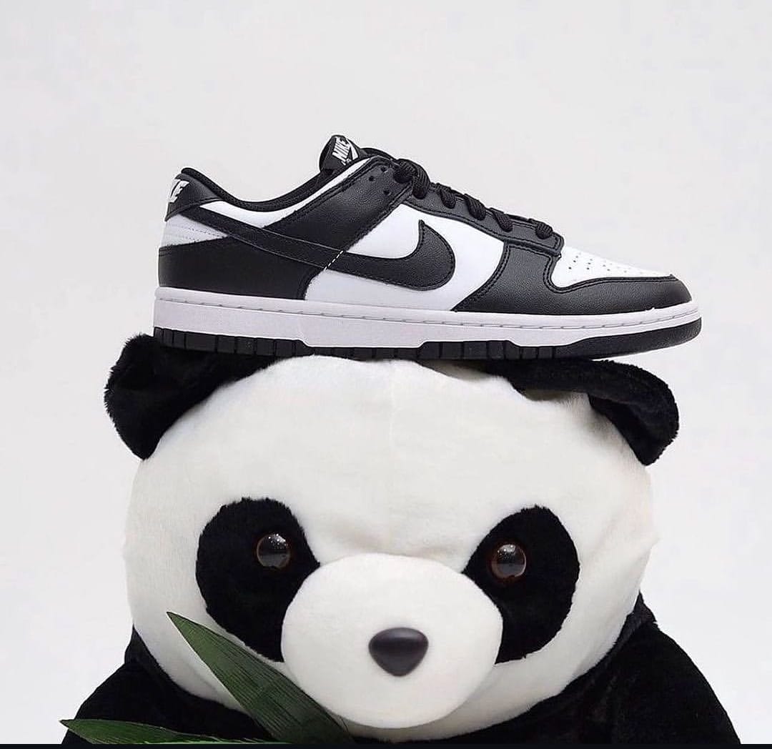 FIRST COPY Nike SB Dunk low Panda Black - Image 3