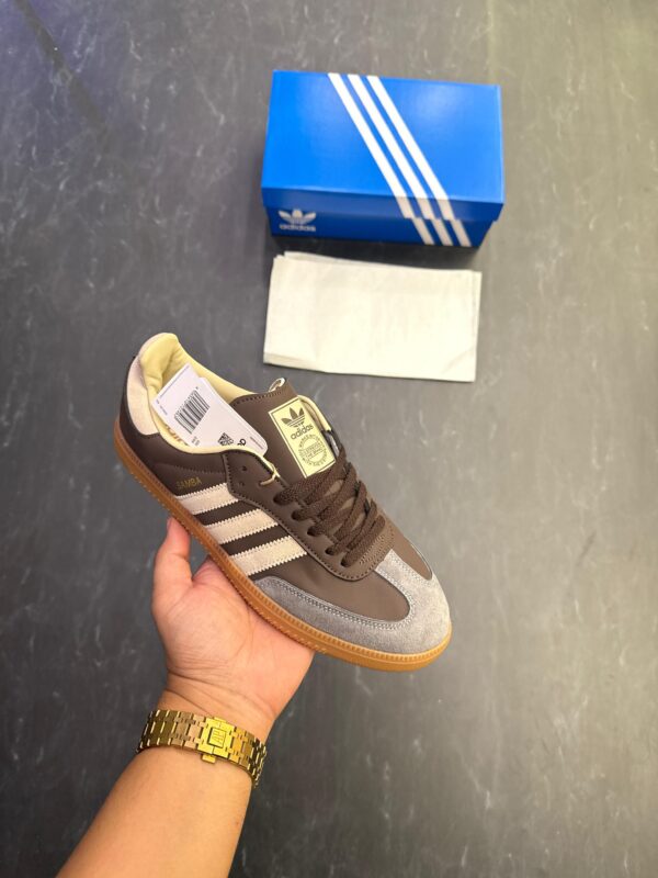 First Copy Adidas Originals Samba OG Brown - Image 6