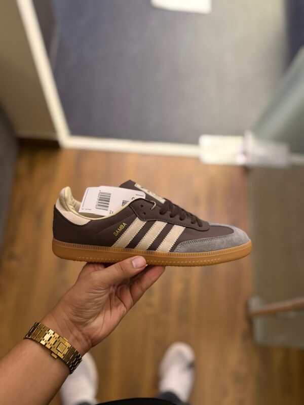 First Copy Adidas Originals Samba OG Brown - Image 4