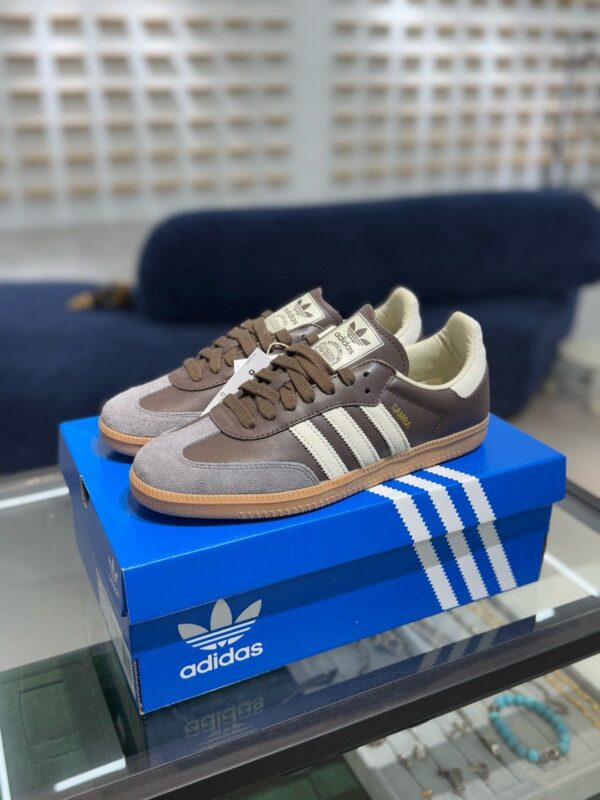 First Copy Adidas Originals Samba OG Brown - Image 3