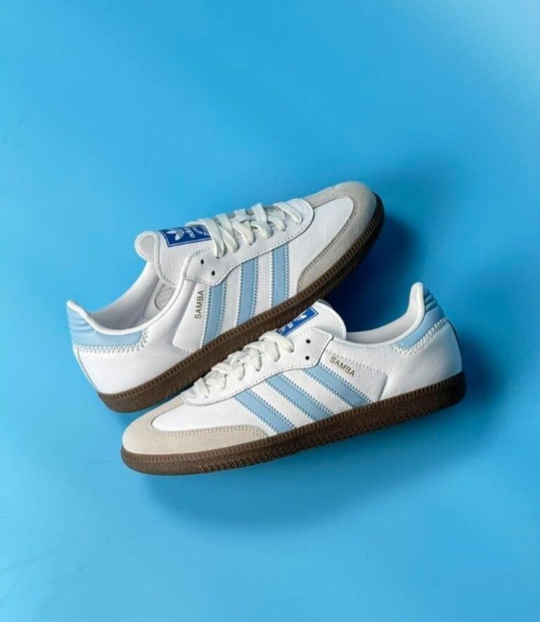 First Copy Adidas Samba OG Sky Blue Unisex (4)