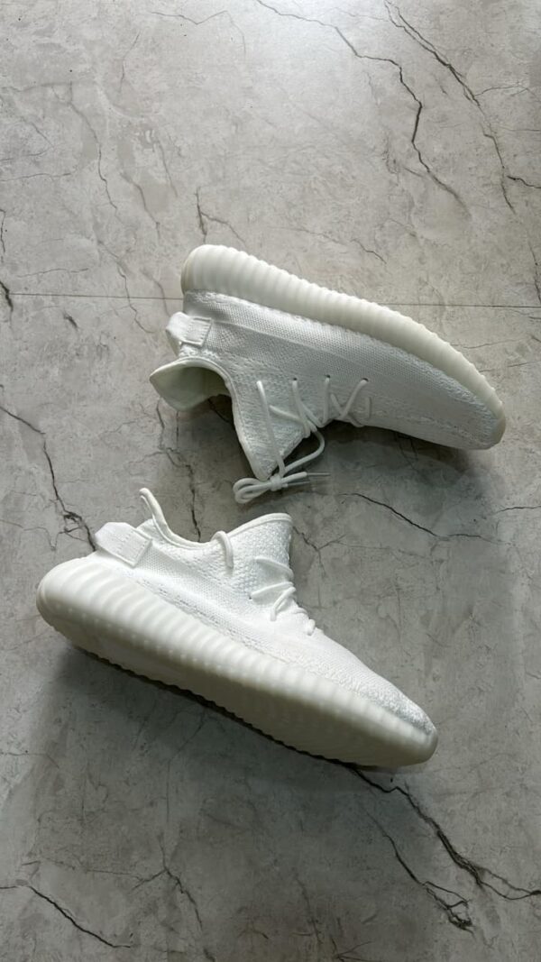 First Copy Adidas Yeezy Boost 350 V2 All White - Image 4