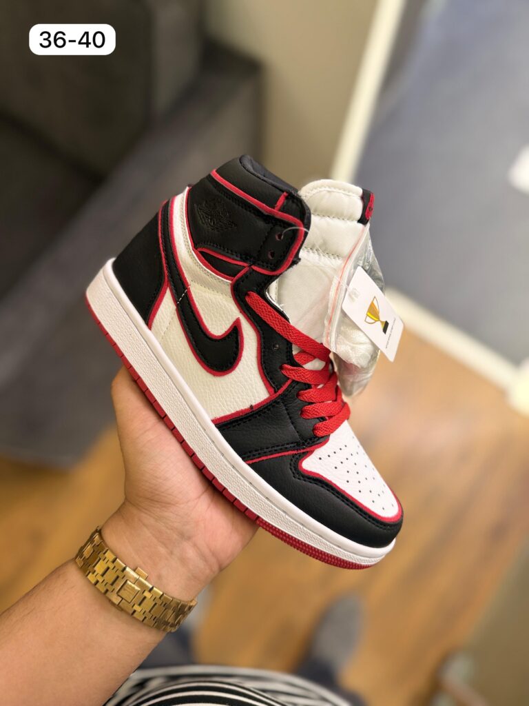 First Copy Air Jordans Retro 1 Mid Bloodline (6)