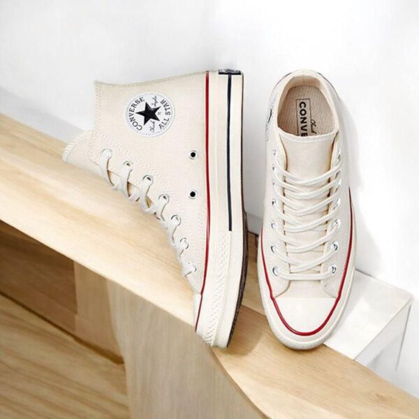 First Copy Converse Chuck 70 Mid Triple White - Image 6